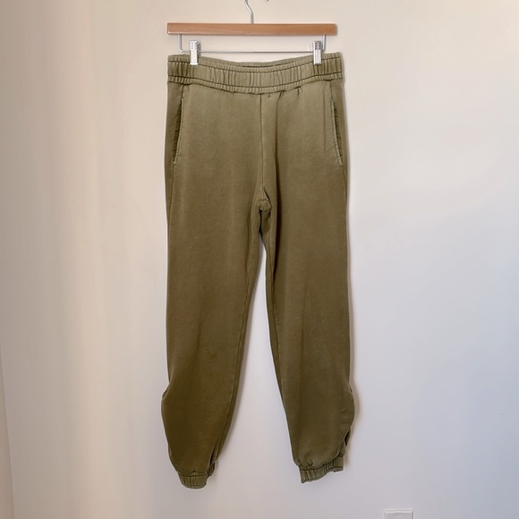 Cotton Citizen Brooklyn Sweatpant Jogger Green Ombré Small - Picture 1 of 9